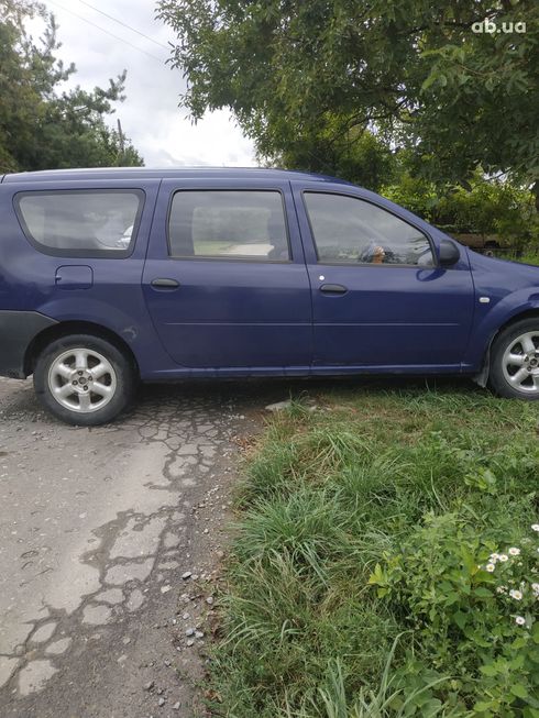 Dacia Logan 2008 синий - фото 2