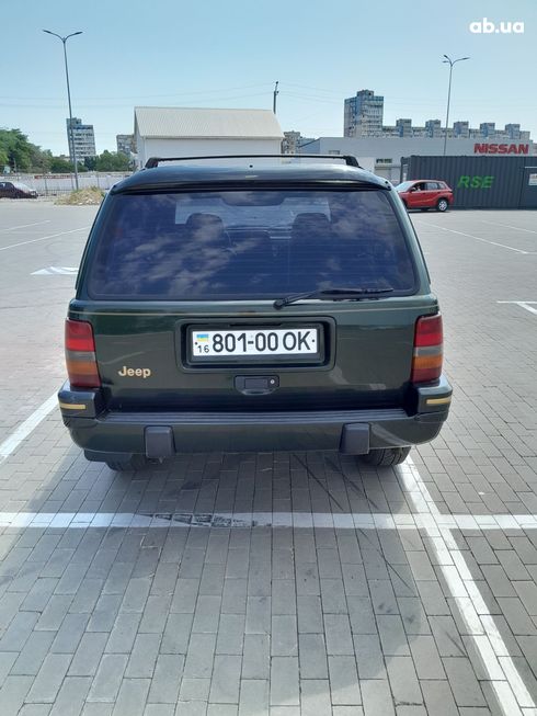 Jeep Grand Cherokee 1995 зеленый - фото 8