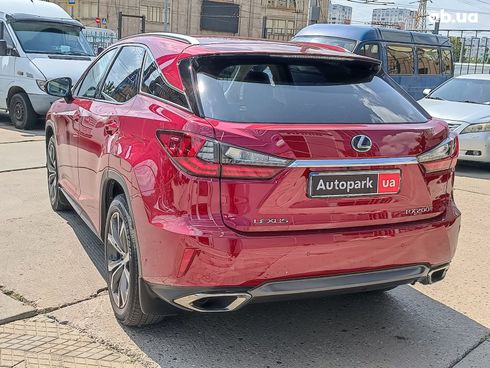 Lexus RX 2017 красный - фото 12