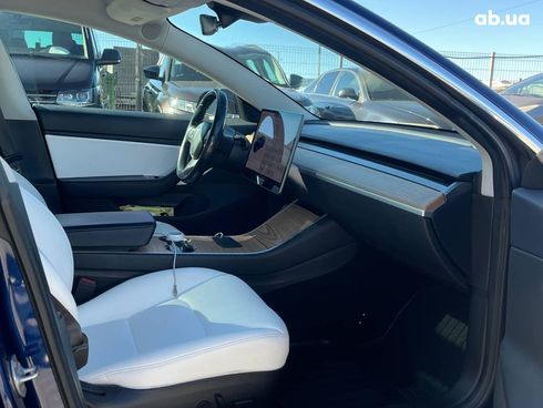 Tesla Model 3 2018 синий - фото 6