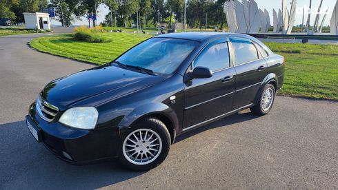 Chevrolet Lacetti 2007 черный - фото 4