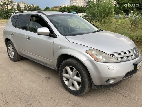 Nissan Murano 2007 серебристый - фото 2