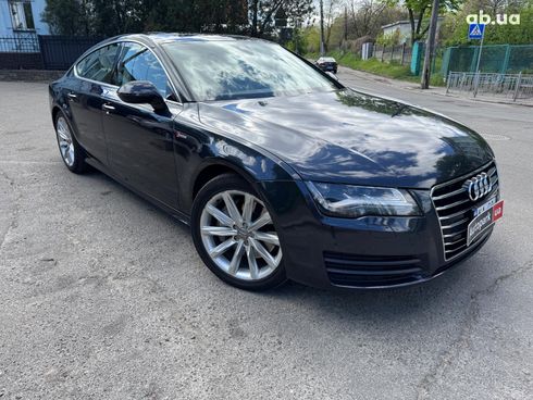 Audi A7 2014 синий - фото 3