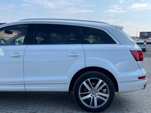 Audi Q7 2015 белый - фото 11