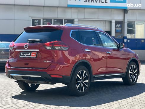 Nissan Rogue 2017 красный - фото 4