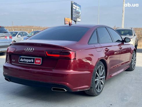 Audi A6 2016 красный - фото 9