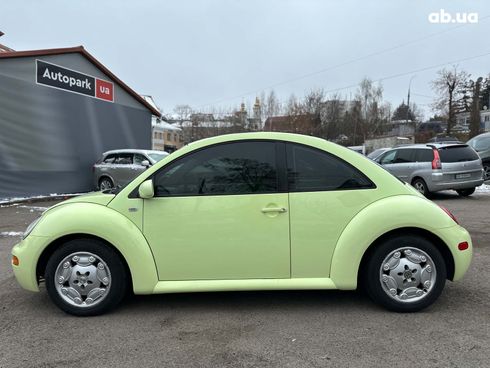 Volkswagen New Beetle 2001 зеленый - фото 22