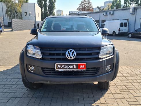 Volkswagen Amarok 2011 черный - фото 2