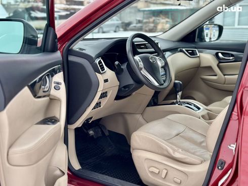 Nissan Rogue 2016 красный - фото 9