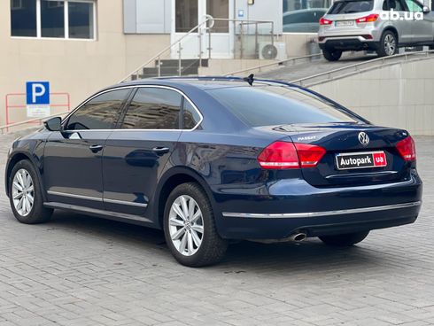 Volkswagen passat b7 2012 синий - фото 7