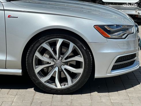 Audi A6 2014 серый - фото 5