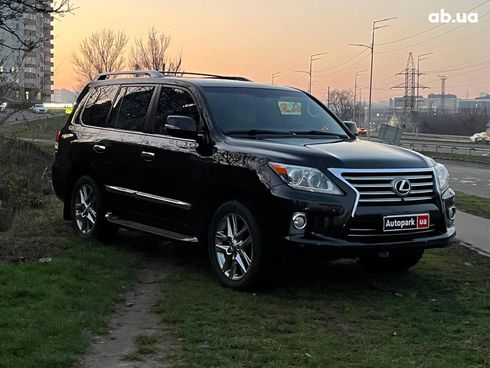 Lexus lx 570 2013 черный - фото 3