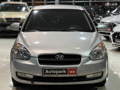 Hyundai Accent 2008 серый - фото 2