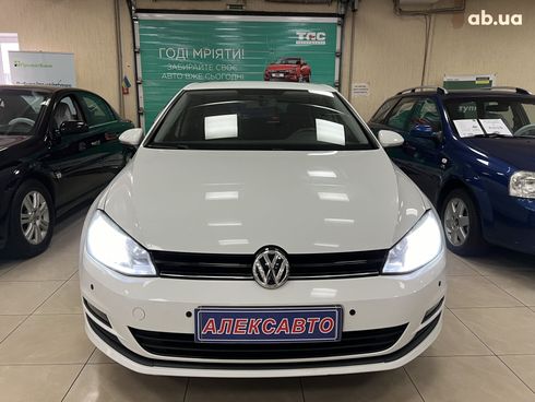 Volkswagen Golf 2014 белый - фото 10