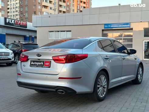 Kia K5 2015 серый - фото 5