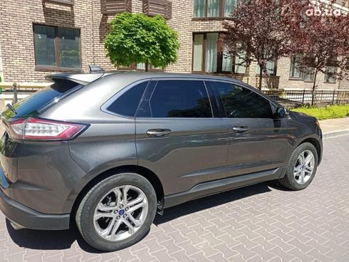 Ford Edge 2018 серый - фото 4