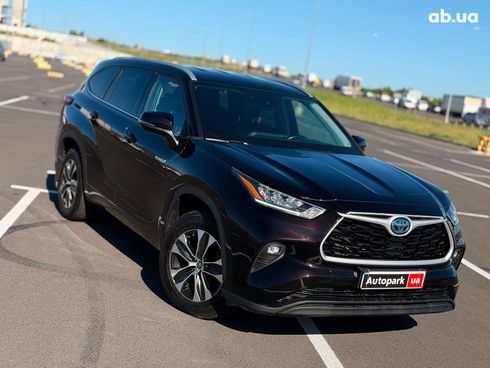 Toyota Highlander 2021 коричневый - фото 4