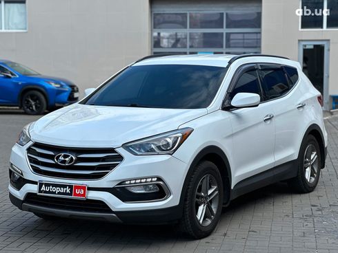 Hyundai Santa Fe 2016 белый - фото 9