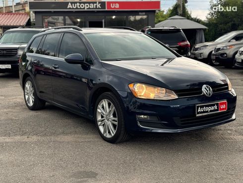 Volkswagen Golf 2015 синий - фото 3