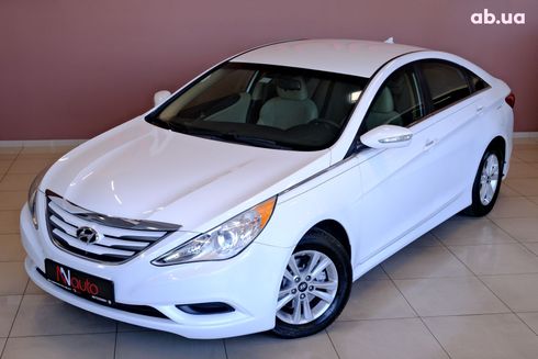 Hyundai Sonata 2015 белый - фото 2