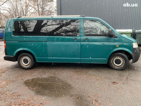 Volkswagen T5 (Transporter) 2004 зеленый - фото 4