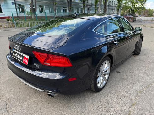 Audi A7 2014 синий - фото 5