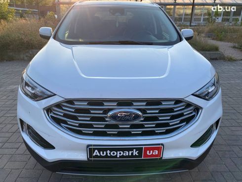 Ford Edge 2022 белый - фото 2