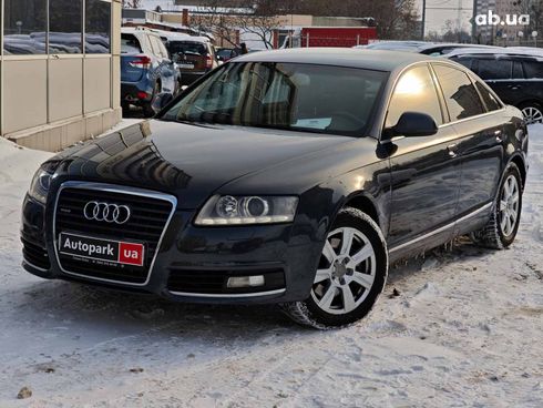 Audi A6 2009 черный - фото 2