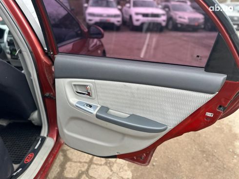 Kia Cerato 2007 красный - фото 11