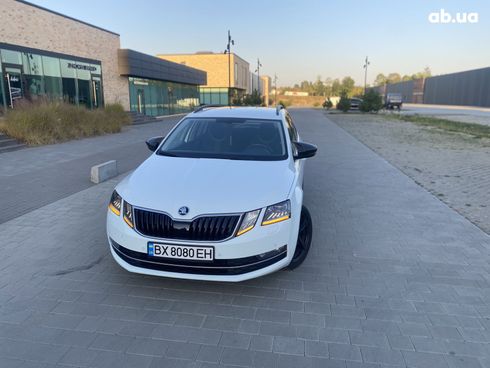 Skoda Octavia 2017 белый - фото 10