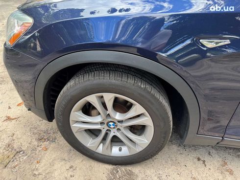 BMW X3 2016 синий - фото 25