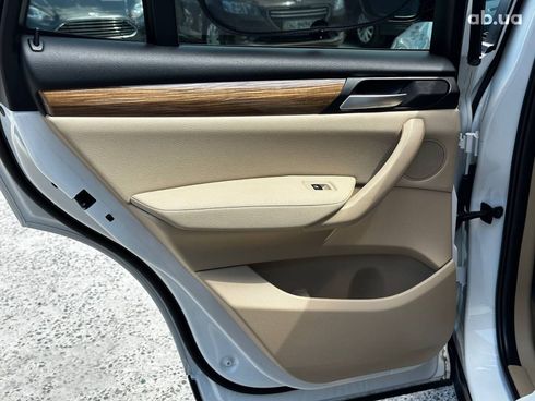 BMW X3 2014 белый - фото 32