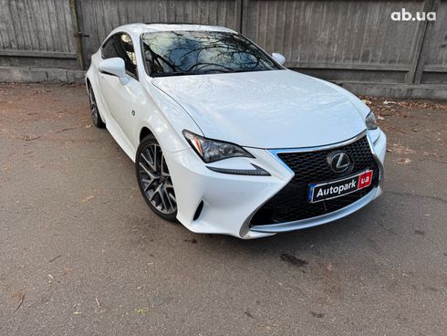 Lexus RC 2017 белый - фото 3