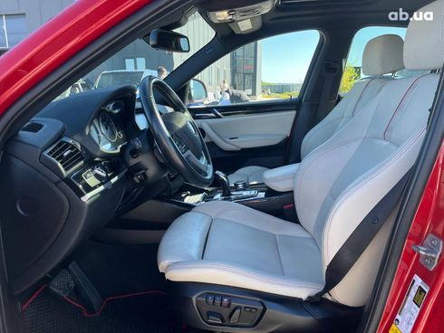 BMW X4 2015 красный - фото 31