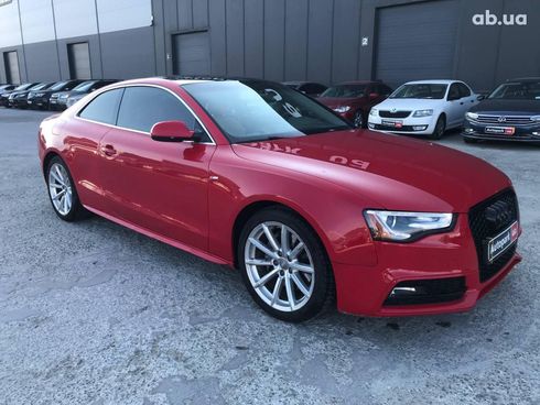 Audi A5 2015 красный - фото 3