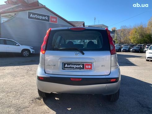 Nissan Note 2007 серый - фото 6