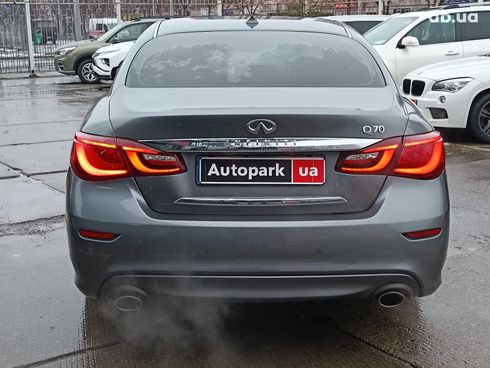 Infiniti Q70 2017 серый - фото 6