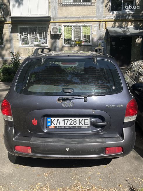 Hyundai Santa Fe 2006 синий - фото 2
