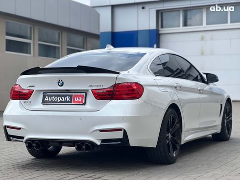 BMW 4 серия 2015 белый - фото 8