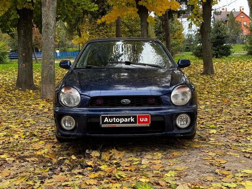 Subaru Impreza 2002 синий - фото 2