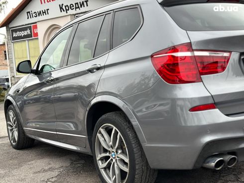 BMW X3 2015 серый - фото 21