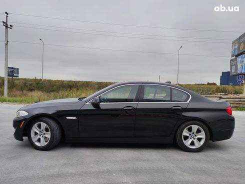 BMW 5 серия 2013 черный - фото 3