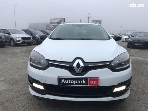 Renault Megane 2015 белый - фото 45