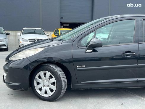 Peugeot 207 2008 черный - фото 3