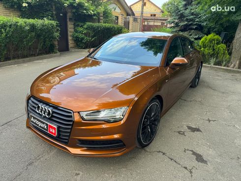 Audi A7 2016 коричневый - фото 2