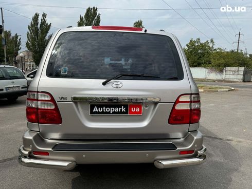 Toyota land cruiser 100 2002 серый - фото 5