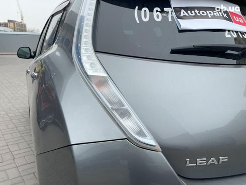Nissan Leaf 2015 серый - фото 15