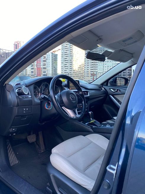 Mazda 6 2016 синий - фото 11