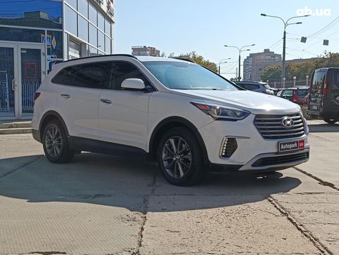 Hyundai Santa Fe 2016 белый - фото 8