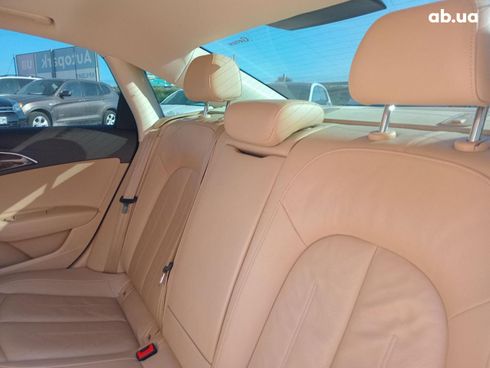 Audi A6 2014 белый - фото 16